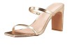Sandale Dama The Drop Avery Aurii, Toc 9cm, Curele, Marimea 38 - Outlet