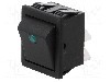 Intrerupator OFF-ON, 2 pozitii, DPST, BULGIN - C1553PTMBG3