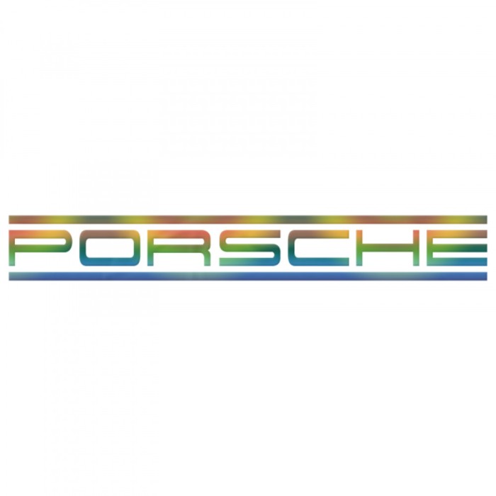 Sticker Porsche Lines , Autocolant Sportiv Personalizat pentru Porsche