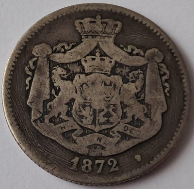 Romania, 2 Lei 1872 foto