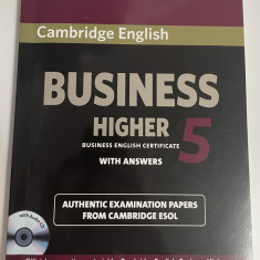Cambridge Business Higher 5 with Answers & Audio CD