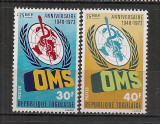 Togo.1973 25 ani OMS ST.278, Nestampilat