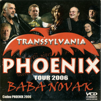 VCD Transsylvania Phoenix &amp;lrm;&amp;ndash; Baba Novak Tour 2006, original foto