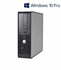 PC Refurbished Dell Optiplex Gx 755 DT, E8400, Windows 10 Pro foto