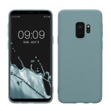 Husa Kwmobile pentru Samsung Galaxy S9, Verde inchis, Silicon, KWM000008OR023C, Carcasa