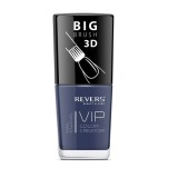 Lac de unghii Vip, 3D, Revers, albastru, mat, 12 ml, Nr 010