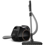 Aspirator fara sac Miele Boost CX1 125 Gala Edition, 890 W, 4 trepte de putere, Tehnologie Vortex, Filtru Hygiene AirClean, Negru obsidian