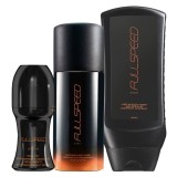 Set Full Speed pentru El, parfum 75 ml, gel dus 2in1 250 ml, roll-on 50 ml