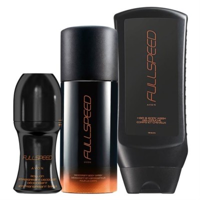 Set Full Speed pentru El, parfum 75 ml, gel dus 2in1 250 ml, roll-on 50 ml foto
