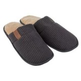 Papuci de Iarnă Gri cu Patch Maro pentru Bărbați, CMCLASS