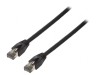 Patch Cord S/FTP Cat 8.1 Negru 15m LSZH 26AWG, Logilink