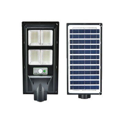 Lampa solara LED cu senzor de miscare, 216 SMD, 60W foto