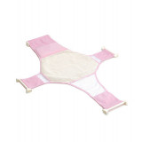 Suport textil cadita Baby Bath tip hamac-Culoare Roz