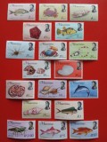 MAURITIUS, FAUNA MARINĂ - SERIE COMPLETĂ MNH