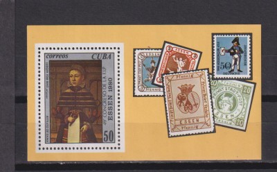 CUBA 1980 MI BL. 64 MNH foto