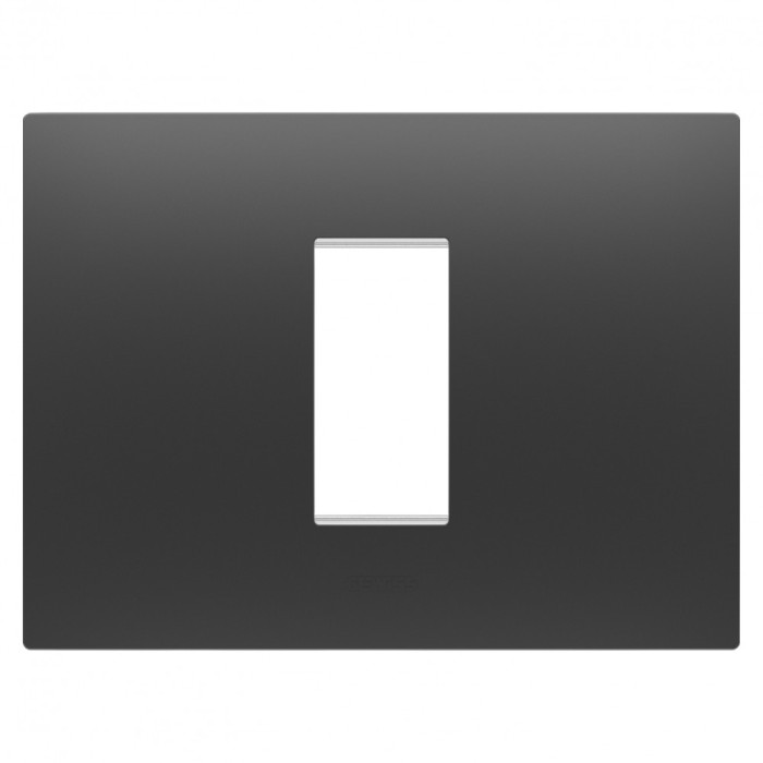 Rama Ornament 1M EGO Gewiss Chorus negru satinat GW16001DB