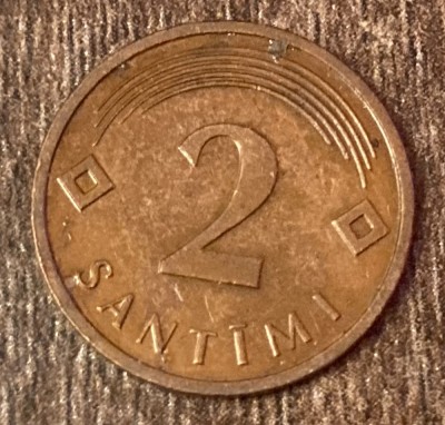 C50 - Moneda foarte veche - Letonia - 2 santimI - 2006 foto