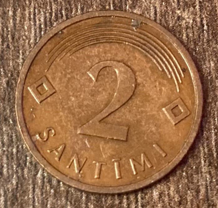 C50 - Moneda foarte veche - Letonia - 2 santimI - 2006