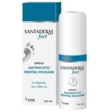 Spray Antimicotic Picioare Climbazol &amp; Tea Tree Viva Pharma 100ml - Elimina si Previne Ciuperca Piciorului, Miros Neplacut