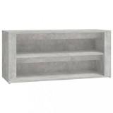 Pantofar, gri beton, 100x35x45 cm, lemn compozit