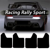 Set 4 Aparatori Noroi SPORT din cauciuc pentru autoturisme, universale, model