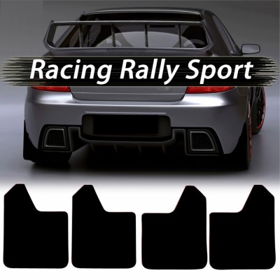 Set 4 Aparatori Noroi SPORT din cauciuc pentru autoturisme, universale, model foto