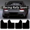 Set 4 Aparatori Noroi SPORT din cauciuc pentru autoturisme, universale, model