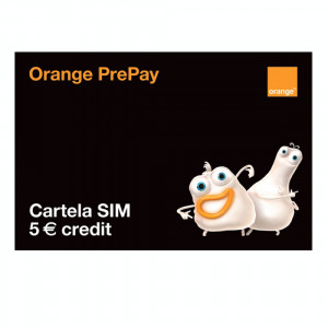 Cartela SIM (cu numar nou) Orange PrePay cu 5 euro credit | Okazii.ro