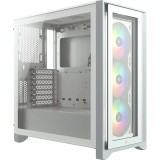 Carcasa PC iCUE 4000X RGB Tempered Glass White