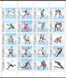 FUJEIRA 1972 SPORT J.O. DE VARA ( bloc dantelat format mare ) MNH