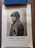 Afis Italia WWII Benito Mussolini