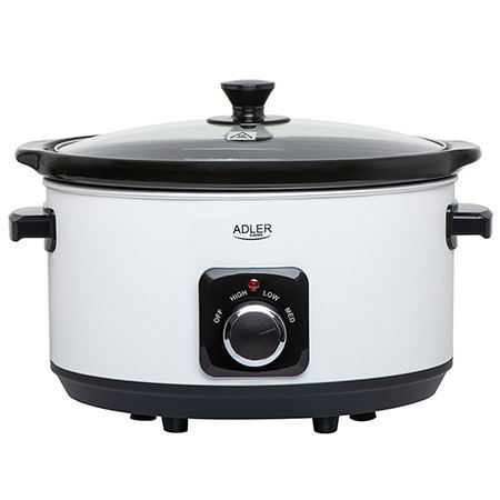 Slow Cooker 5.8l Ad 6413 Alb Adler