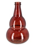 Cumpara ieftin Vaza flori sticla rosie Abby &Oslash;27,5x45h