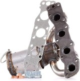 Catalizator Suzuki Liana, 10.01-, Liana Liftback, 06.01-, 1.3, 1.6, 1.6 4WD, 1.6 1, 1.3, 1.6, 1.6 4WD, Euro 4, Catalizator si kit instalare, EEC