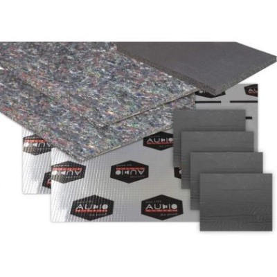 Pachet insonorizant 2 usi cu 4 straturi Audio System Set de izolatie pentru 2x usi component din : 1x spuma neopren 6 2x patu CarStore Technology foto