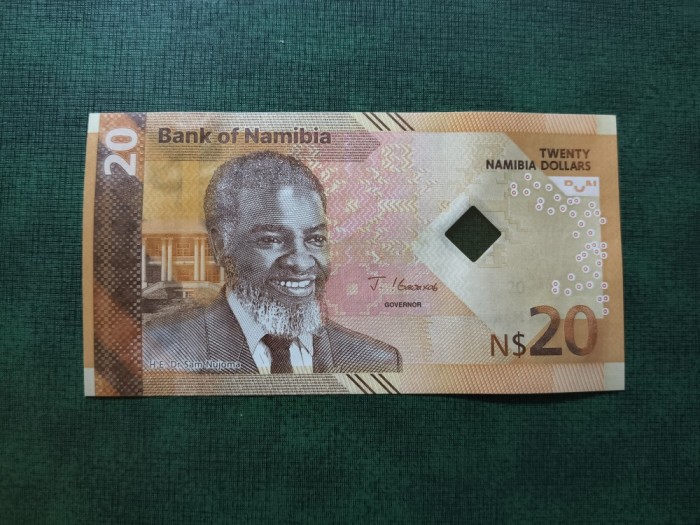 NAMIBIA 20 DOLARI 2025 UNC
