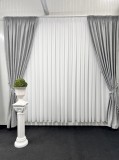 Set doua draperii Gravel, gri