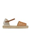 Geox espadrile D LAMPEDUSA culoarea maro, D55V0B 02MLM C5FH6