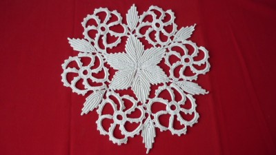 MILEU MACRAME, MACRAMEU M17 D=28 cm. foto