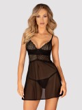 Chemise Chemeris Obsessive, Negru, XS/S