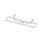 Suport metalic pentru jardiniera, negru, 56.5x25x12 cm, Respana Hanger