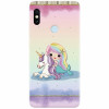 Husa silicon pentru Xiaomi Mi 8, Mermaid Unicorn Play