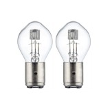 Pachet 2 Becuri Auto Far Hella S2 12V 35/35W Halogen