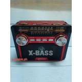 Radio portabil cu acumulator reincarcabil AM/FM, MP3,&nbsp;USB/SD YG 034AC