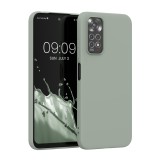 Husa Kwmobile pentru Xiaomi Redmi Note 11/Redmi Note 11s, Silicon, Verde, 57368.172, Carcasa