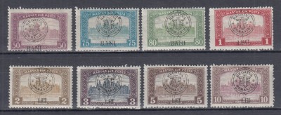 ROMANIA 1919 EMISIUNEA CLUJ SUPRATIPAR PE TIMBRELE PARLAMENT GUMA ORIGINALA foto
