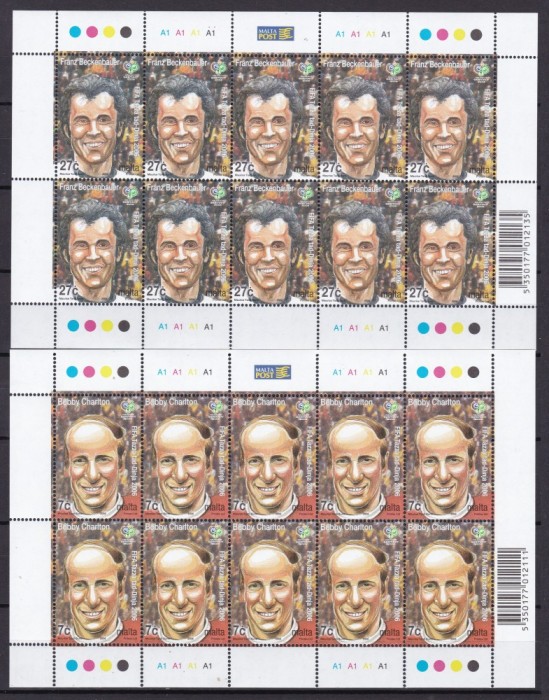 Malta 2006 sport fotbal MI 1458-1461 kleib. MNH w57