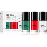 NOBEA Day-to-Day Vienna Calmness Set set de lacuri de unghii 3x6 ml