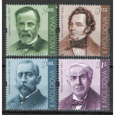 Moldova 2022 Mi 1225/28 MNH - Personalitati. Aniversari