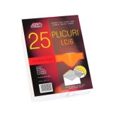 Plic standard C6L GPV 122012, alb, 70g/mp, 114x162mm, gumat, cu clapa V, set 25 buc